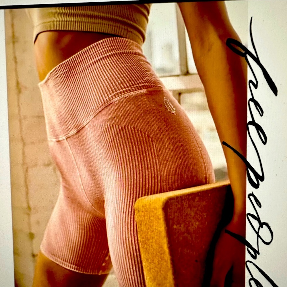 FP Movement by Free People Pink YOGA shorts - L